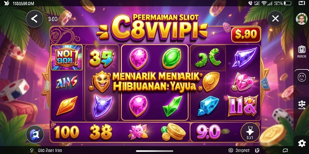 Gameplay seru C8VIP dengan slot yang beragam dan menarik.