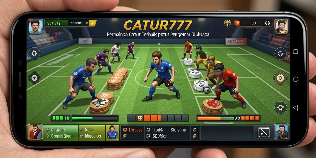 Tampilan gameplay catur yang menarik dan menantang.