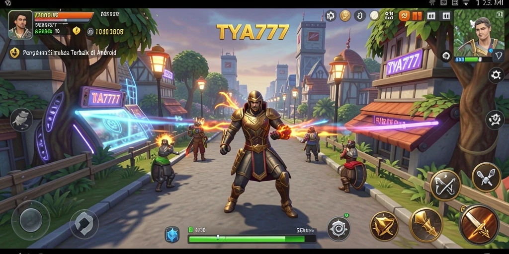 Tampilan menarik dari gameplay TYA777 yang menunjukkan aktivitas simulasi.